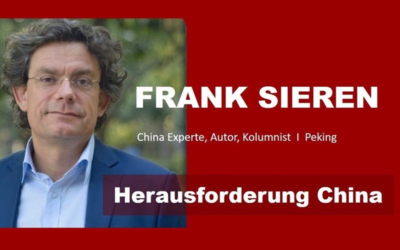 Ankndigung: Vortrag mit Frank Sieren am 30.11.2023