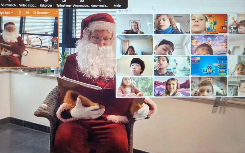 Der Nikolaus grt digital