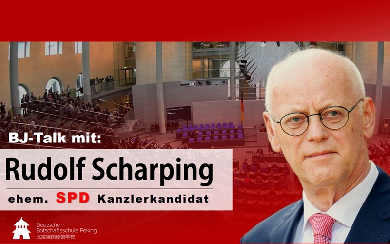 Ankndigung: Beijing Talk mit Rudolf Scharping