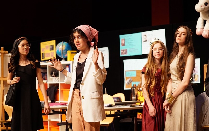 Groer Applaus fr unsere Theater AG