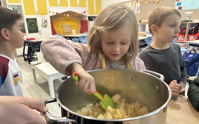Alles Apfel! Fcherbergreifendes Lernen in Klasse 1