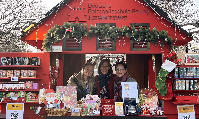 Die DSP bringt Weihnachtsfreude nach Peking