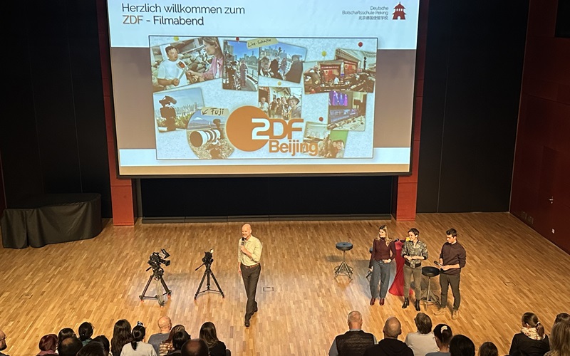 Das ZDF-Team pr�sentiert seine Jahresproduktion an der DSP