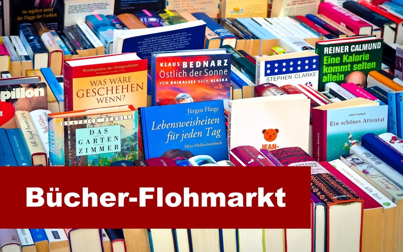 B�cherflohmarkt der Bibliothek: Platz f�r Neues – alte Sch�tze m�ssen gehen!